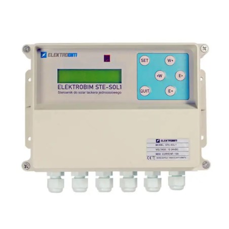 Solar tracker sterownik STE-SOL1 jedno/dwuosiowy